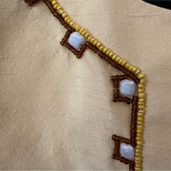 Oscar De La Renta Beaded Silk Blazer - Picture 6 of 6